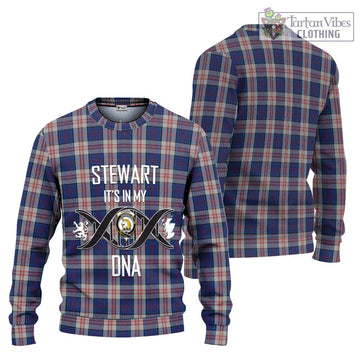 Stewart of Appin Hunting Dress Tartan Ugly Sweater with Family Crest DNA In Me Style