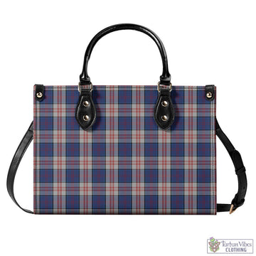 Stewart of Appin Hunting Dress Tartan Luxury Leather Handbags