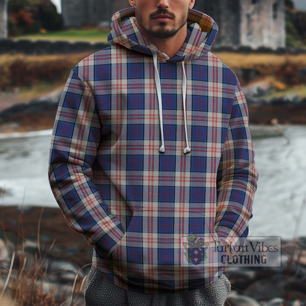 Stewart of Appin Hunting Dress Tartan Cotton Hoodie Pullover Hoodie XS - Tartan Vibes Clothing