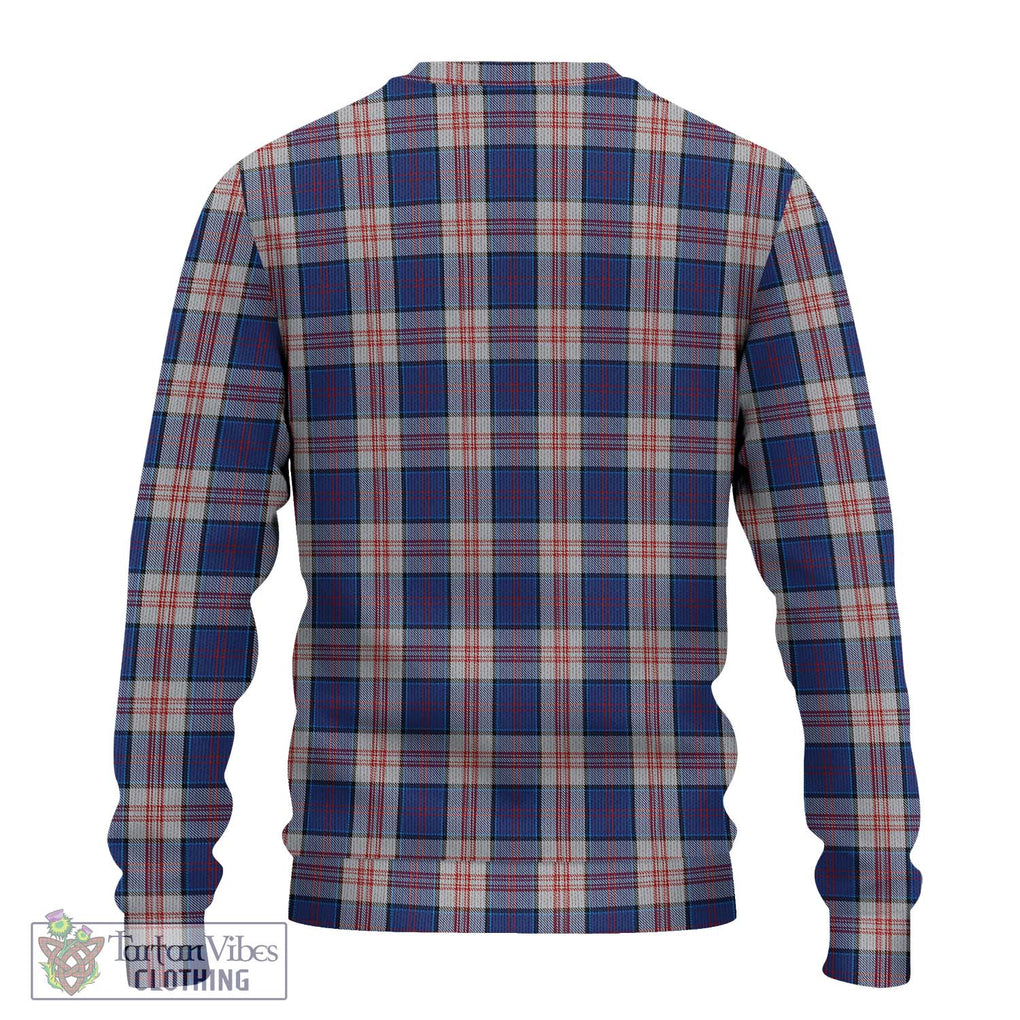 Stewart of Appin Hunting Dress Tartan Knitted Sweater with Family Crest DNA In Me Style - Tartanvibesclothing Shop