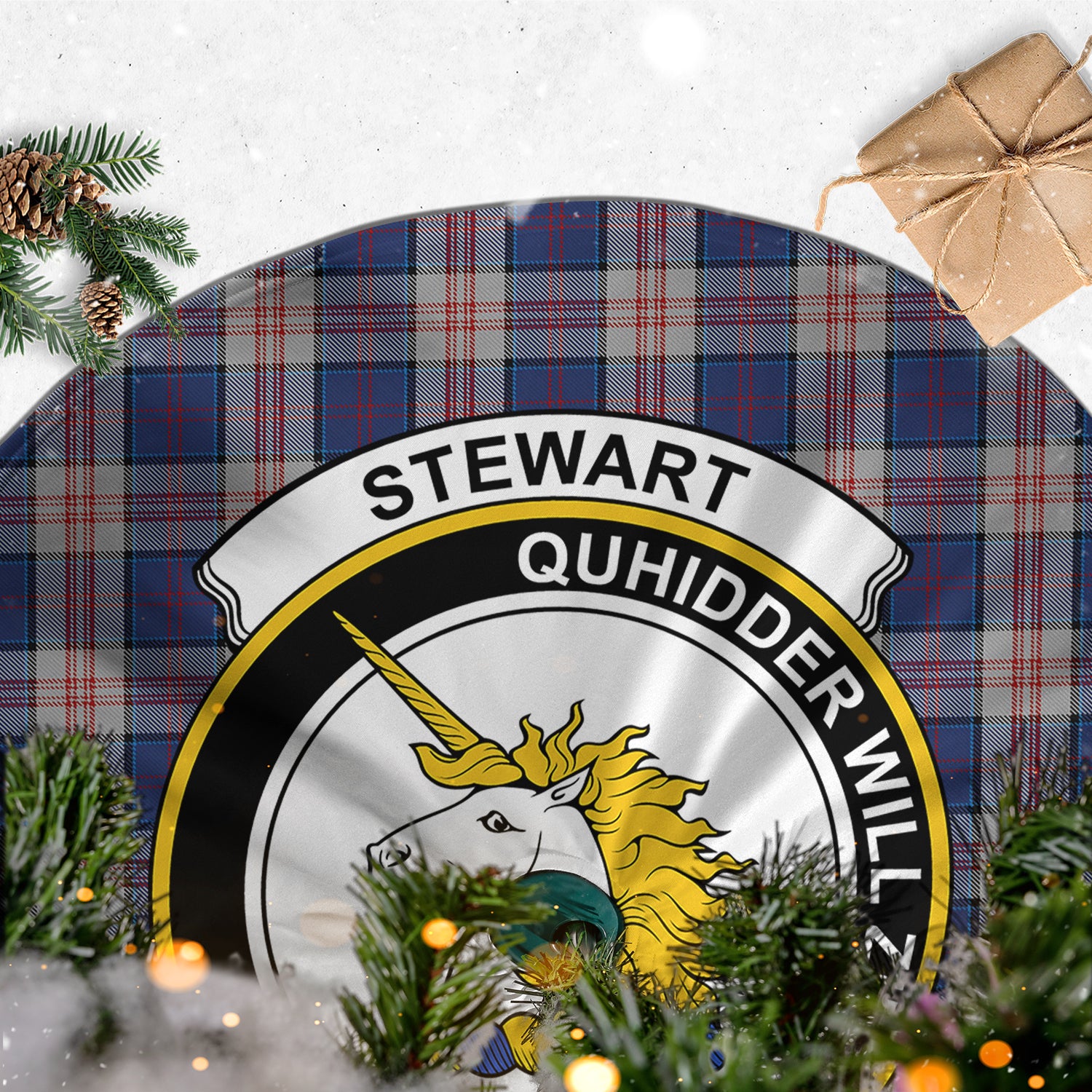 stewart-of-appin-hunting-dress-tartan-christmas-tree-skirt-with-family-crest