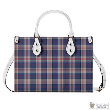 Stewart of Appin Hunting Dress Tartan Luxury Leather Handbags