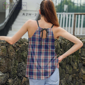 Stewart of Appin Hunting Dress Tartan Loose Halter Neck Camisole