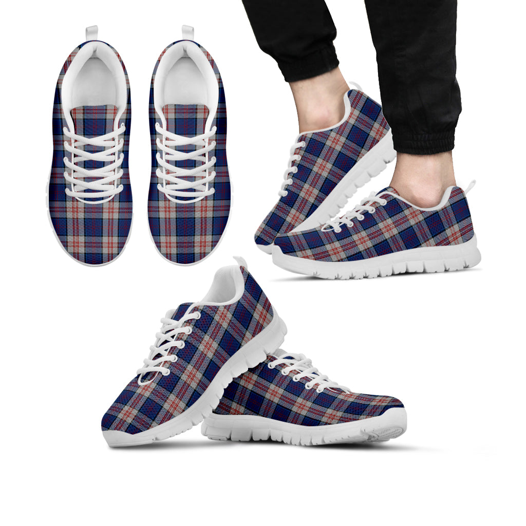 Stewart of Appin Hunting Dress Tartan Sneakers - Tartan Vibes Clothing