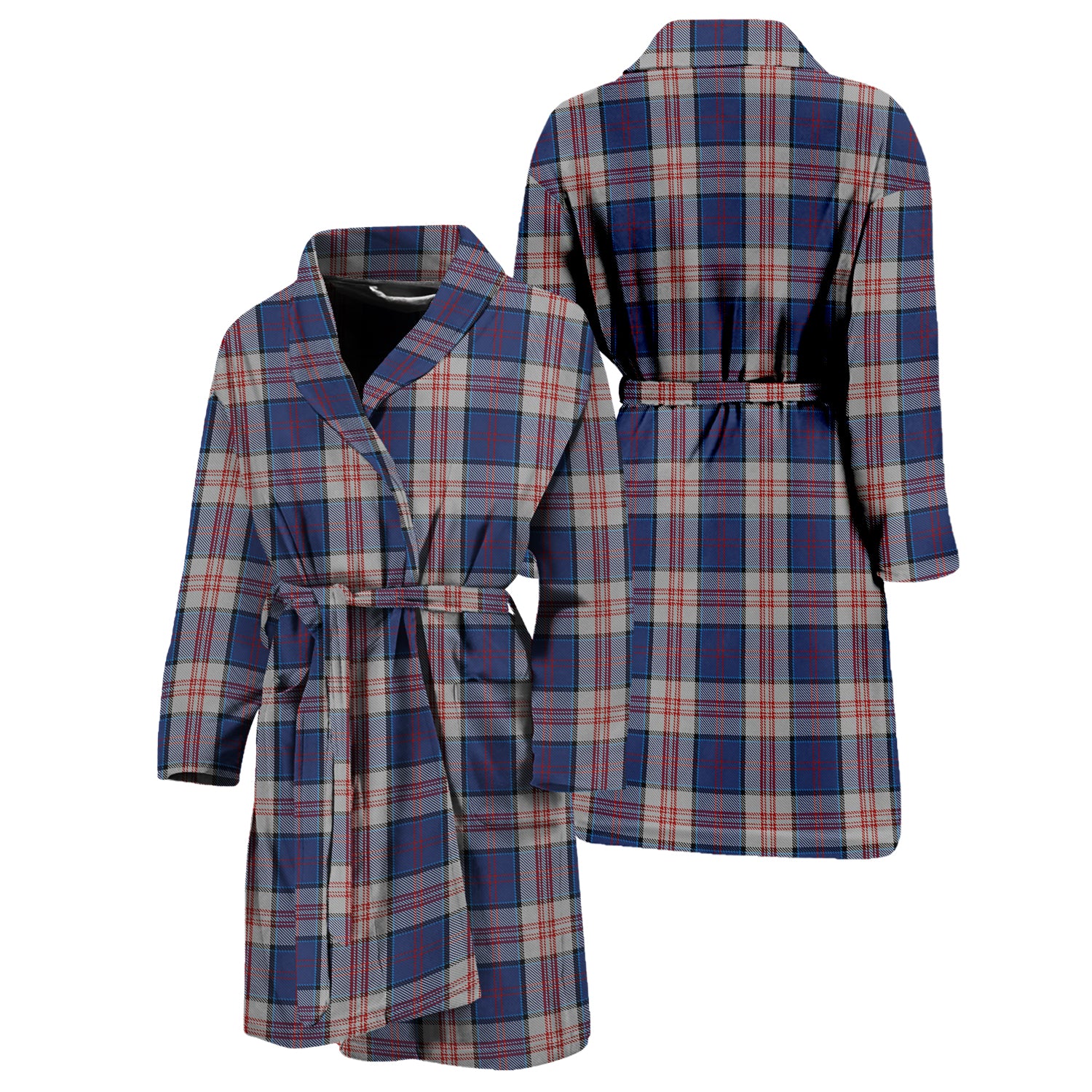 Stewart of Appin Hunting Dress Tartan Bathrobe Unisex M - Tartan Vibes Clothing