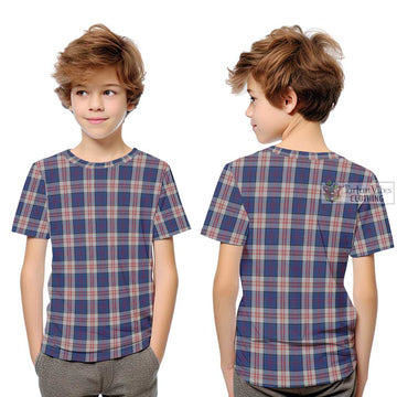 Stewart of Appin Hunting Dress Tartan Kid T-Shirt