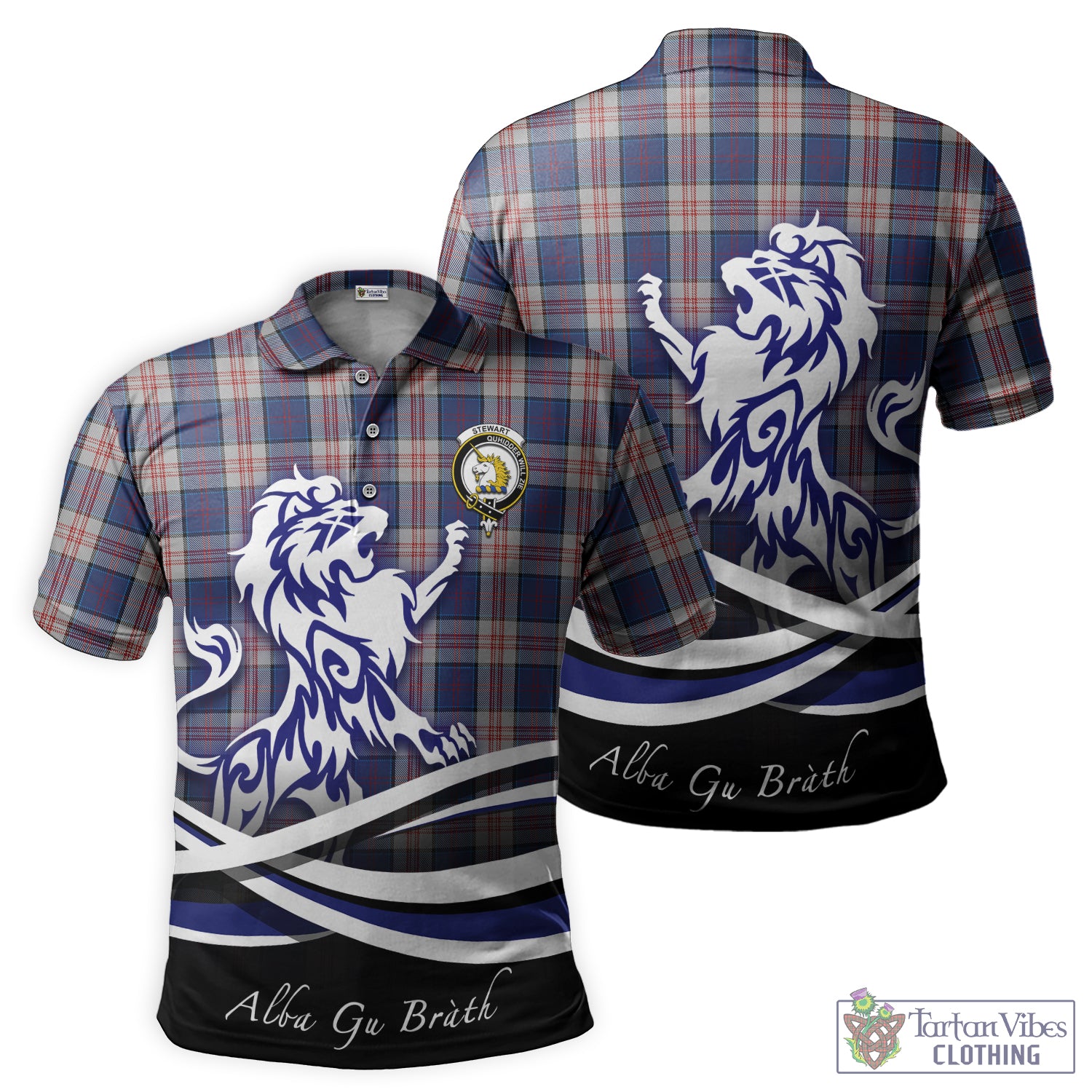 stewart-of-appin-hunting-dress-tartan-polo-shirt-with-alba-gu-brath-regal-lion-emblem