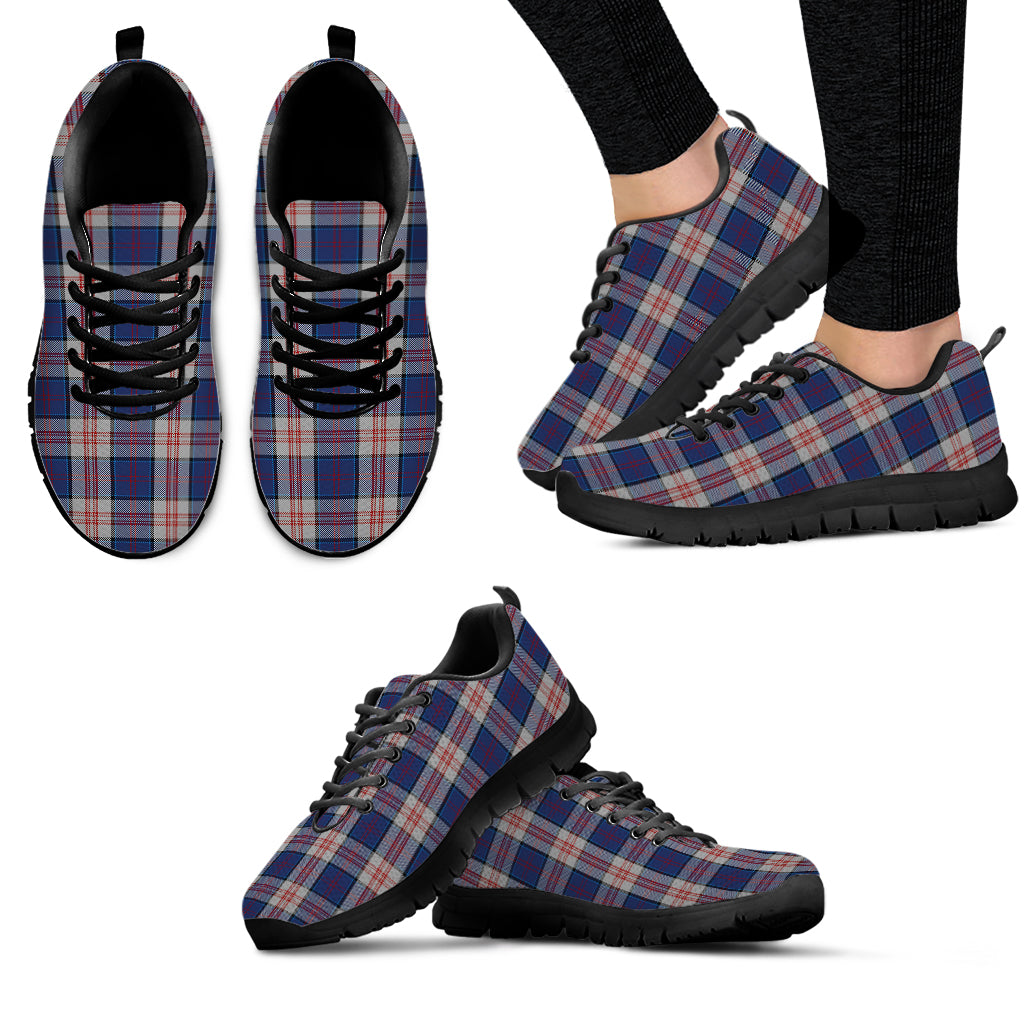 Stewart of Appin Hunting Dress Tartan Sneakers - Tartan Vibes Clothing