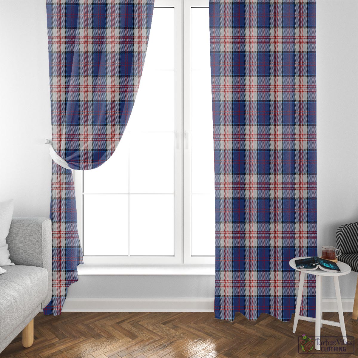 Stewart of Appin Hunting Dress Tartan Window Curtain