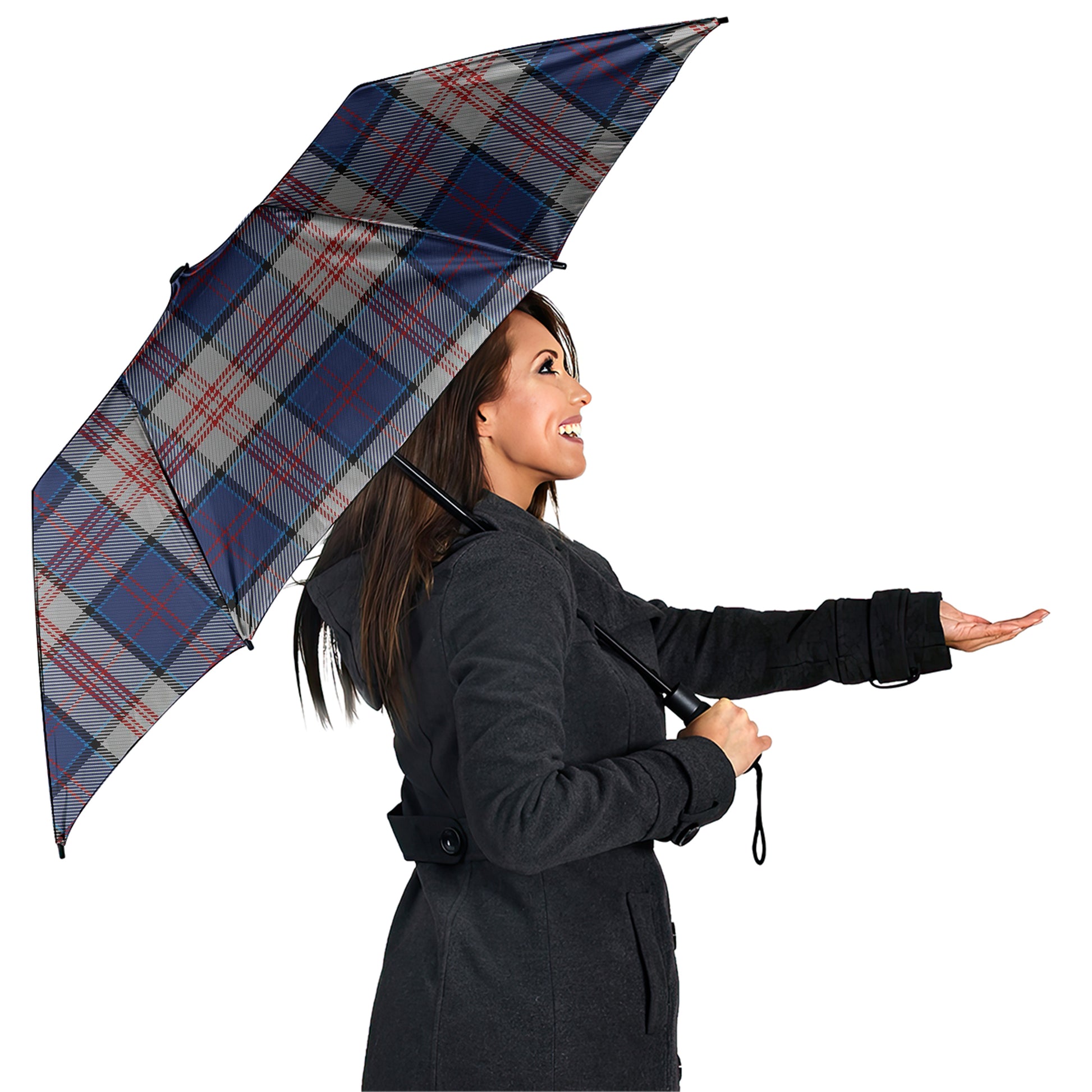 Stewart of Appin Hunting Dress Tartan Umbrella - Tartanvibesclothing