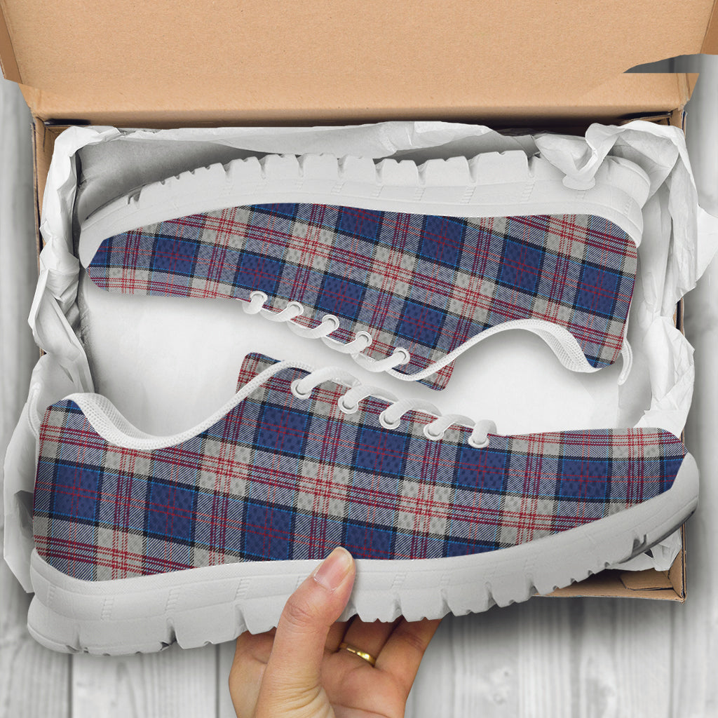 Stewart of Appin Hunting Dress Tartan Sneakers - Tartan Vibes Clothing