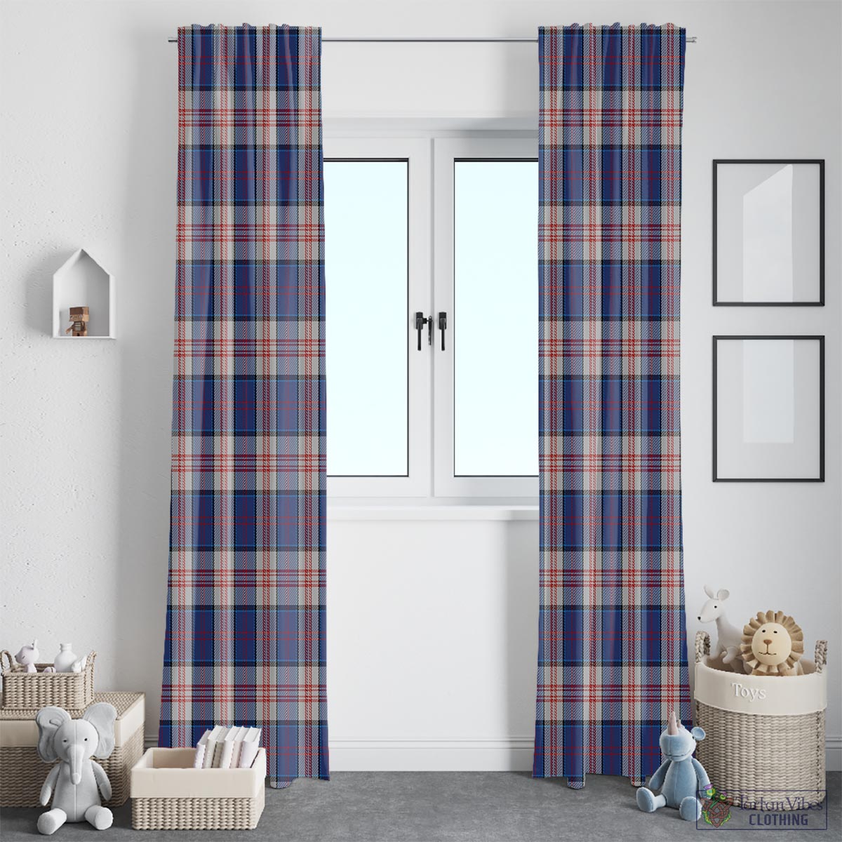 Stewart of Appin Hunting Dress Tartan Window Curtain