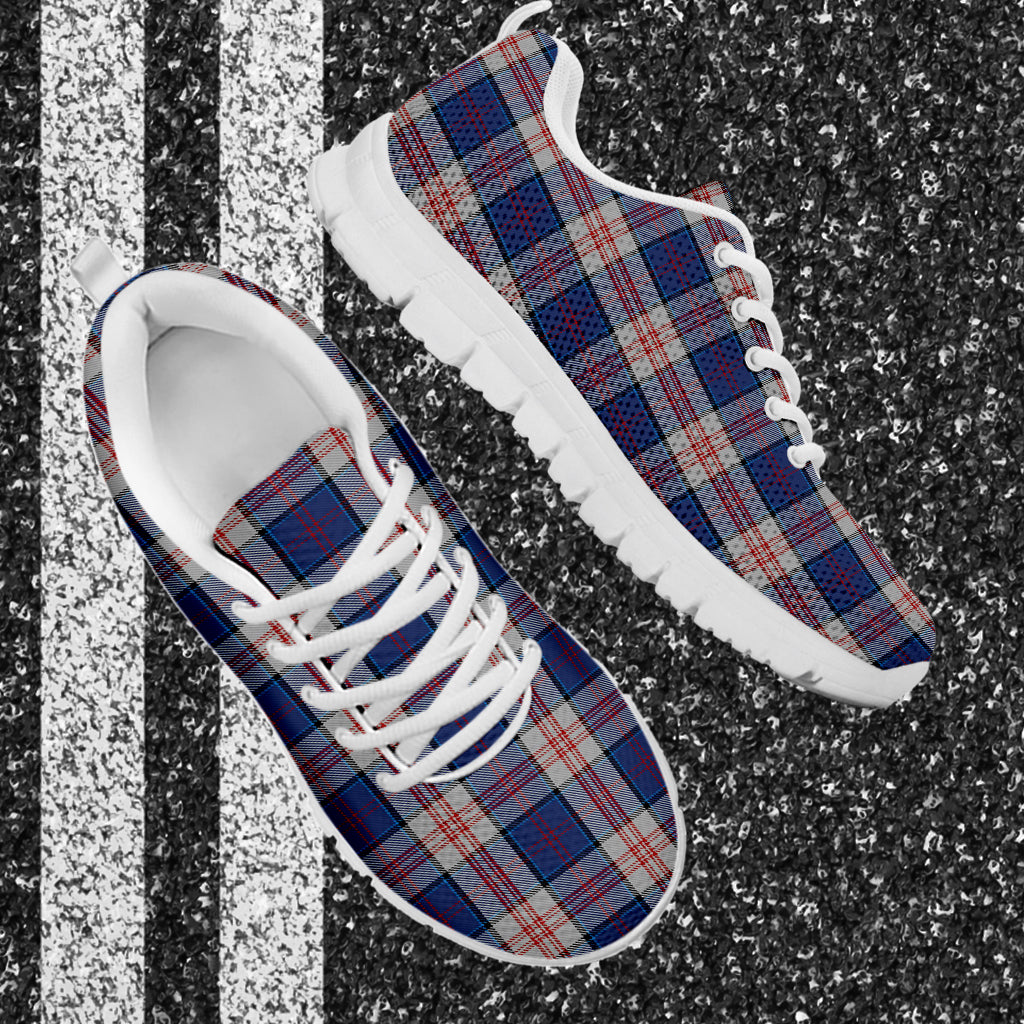 Stewart of Appin Hunting Dress Tartan Sneakers - Tartan Vibes Clothing