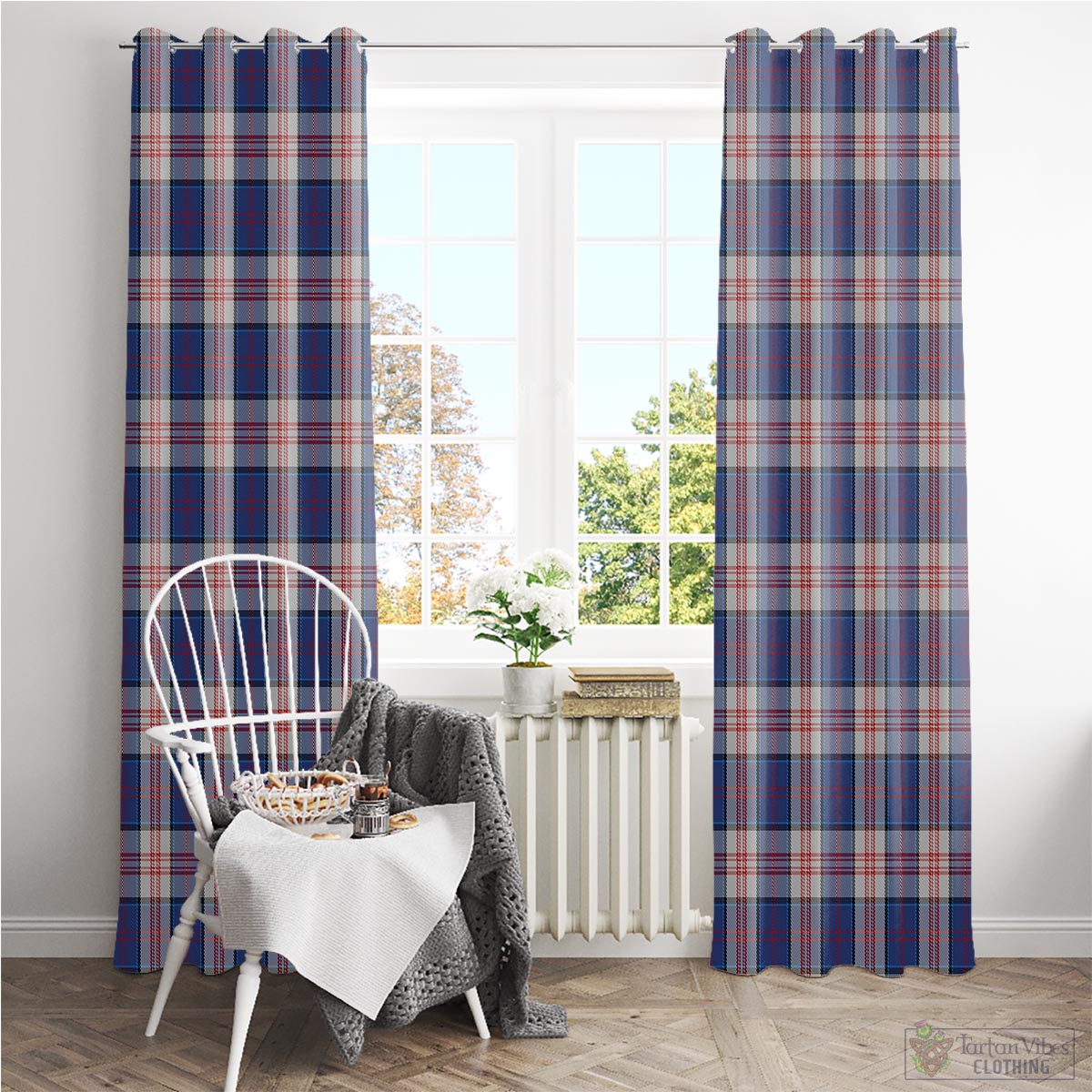 Stewart of Appin Hunting Dress Tartan Window Curtain