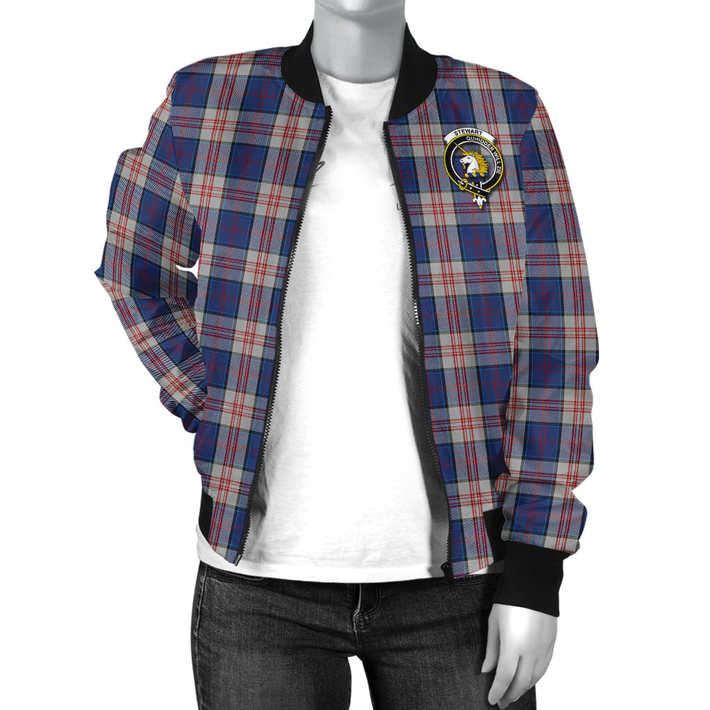 stewart-of-appin-hunting-dress-tartan-bomber-jacket-with-family-crest