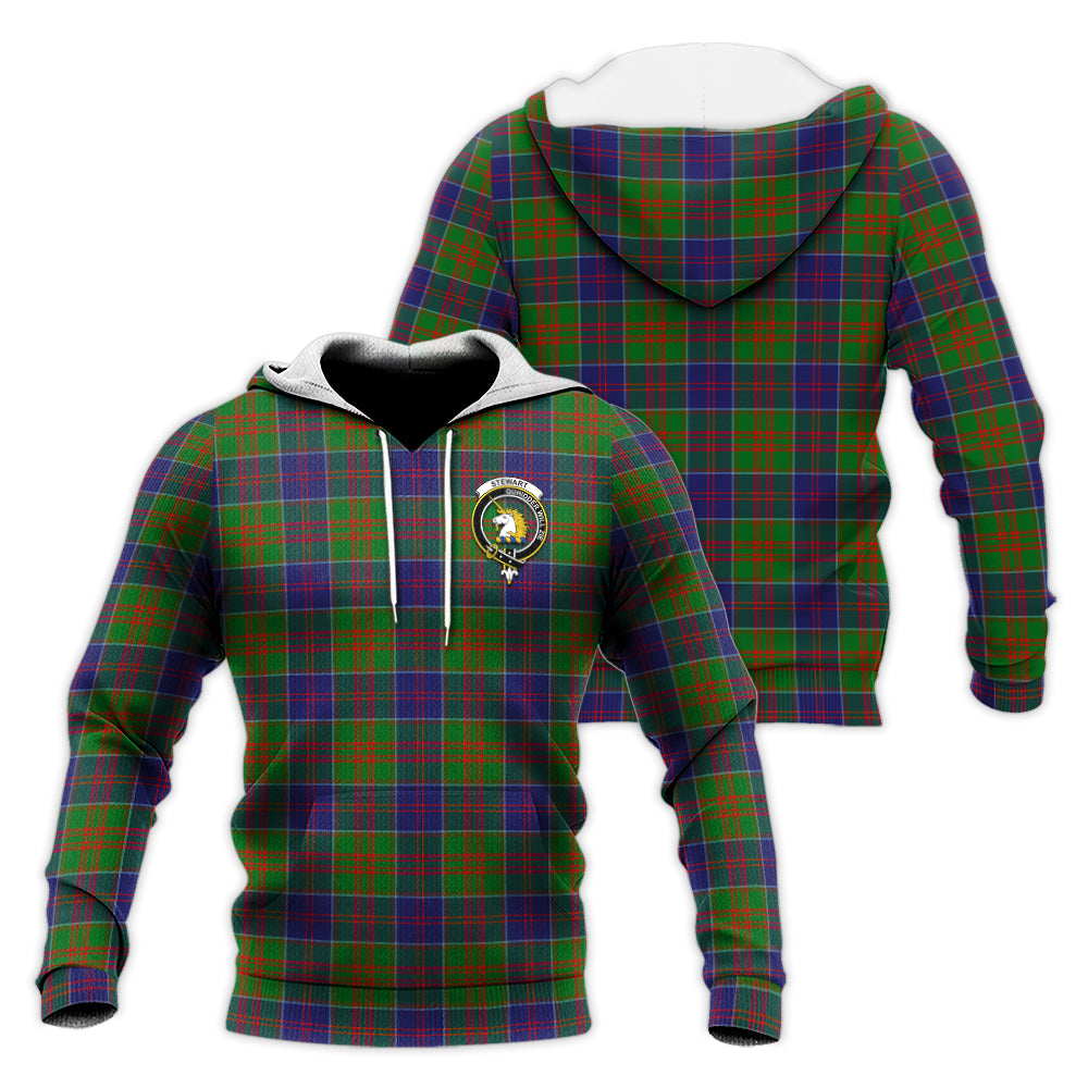 stewart-of-appin-hunting-modern-tartan-knitted-hoodie-with-family-crest