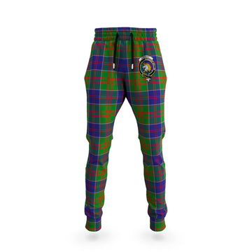 Stewart of Appin Hunting Modern Tartan Joggers Pants with Family Crest