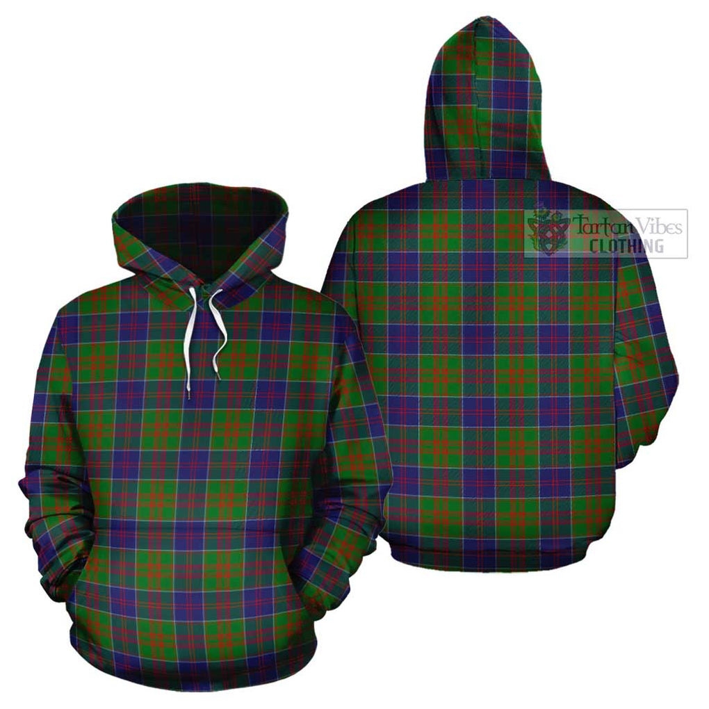 Stewart of Appin Hunting Modern Tartan Cotton Hoodie Pullover Hoodie - Tartan Vibes Clothing