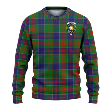 Stewart of Appin Hunting Modern Tartan Ugly Sweater with Family Crest