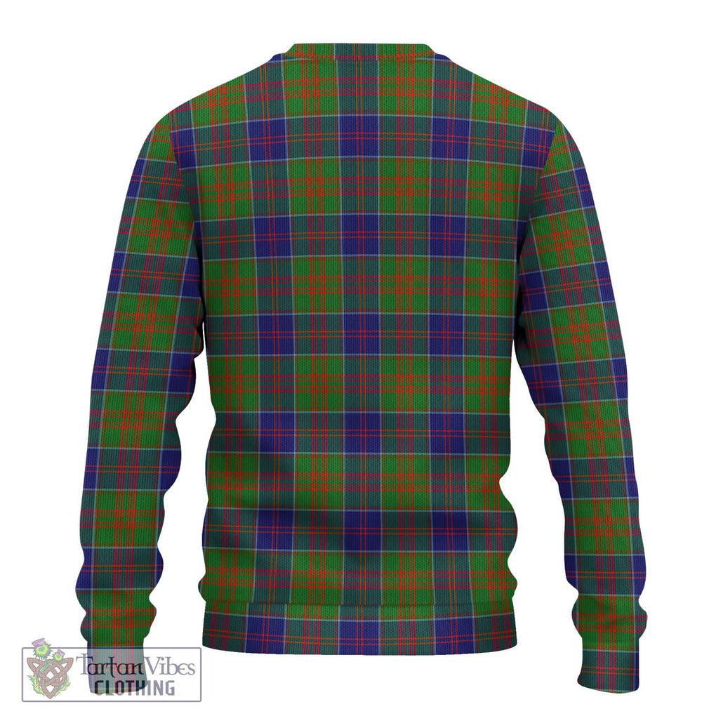 Stewart of Appin Hunting Modern Tartan Knitted Sweater with Family Crest DNA In Me Style - Tartanvibesclothing Shop