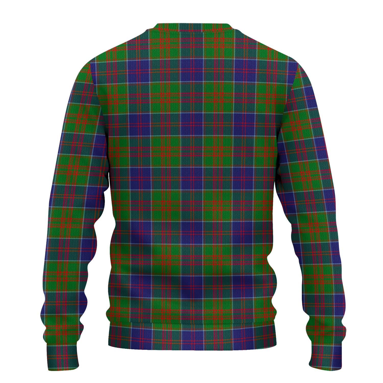 Stewart of Appin Hunting Modern Tartan Knitted Sweater with Family Crest - Tartanvibesclothing