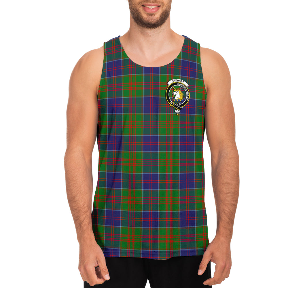 stewart-of-appin-hunting-modern-tartan-mens-tank-top-with-family-crest