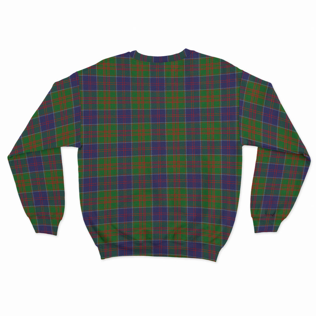 Stewart of Appin Hunting Modern Tartan Sweatshirt with Family Crest - Tartan Vibes Clothing