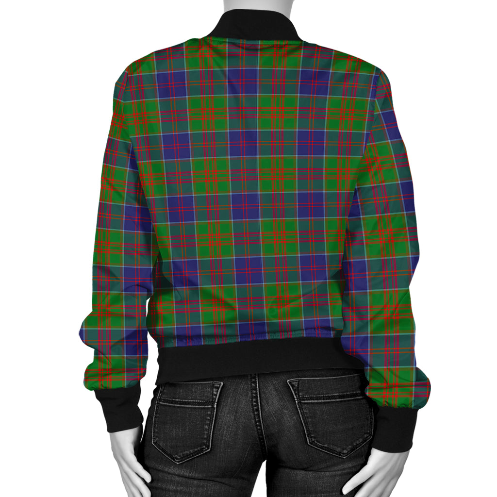 stewart-of-appin-hunting-modern-tartan-bomber-jacket-with-family-crest