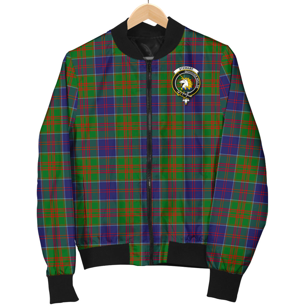 stewart-of-appin-hunting-modern-tartan-bomber-jacket-with-family-crest