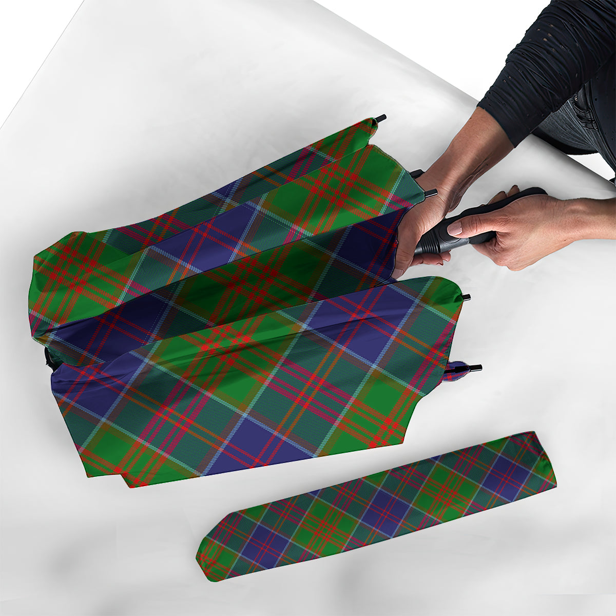 Stewart of Appin Hunting Modern Tartan Umbrella - Tartanvibesclothing