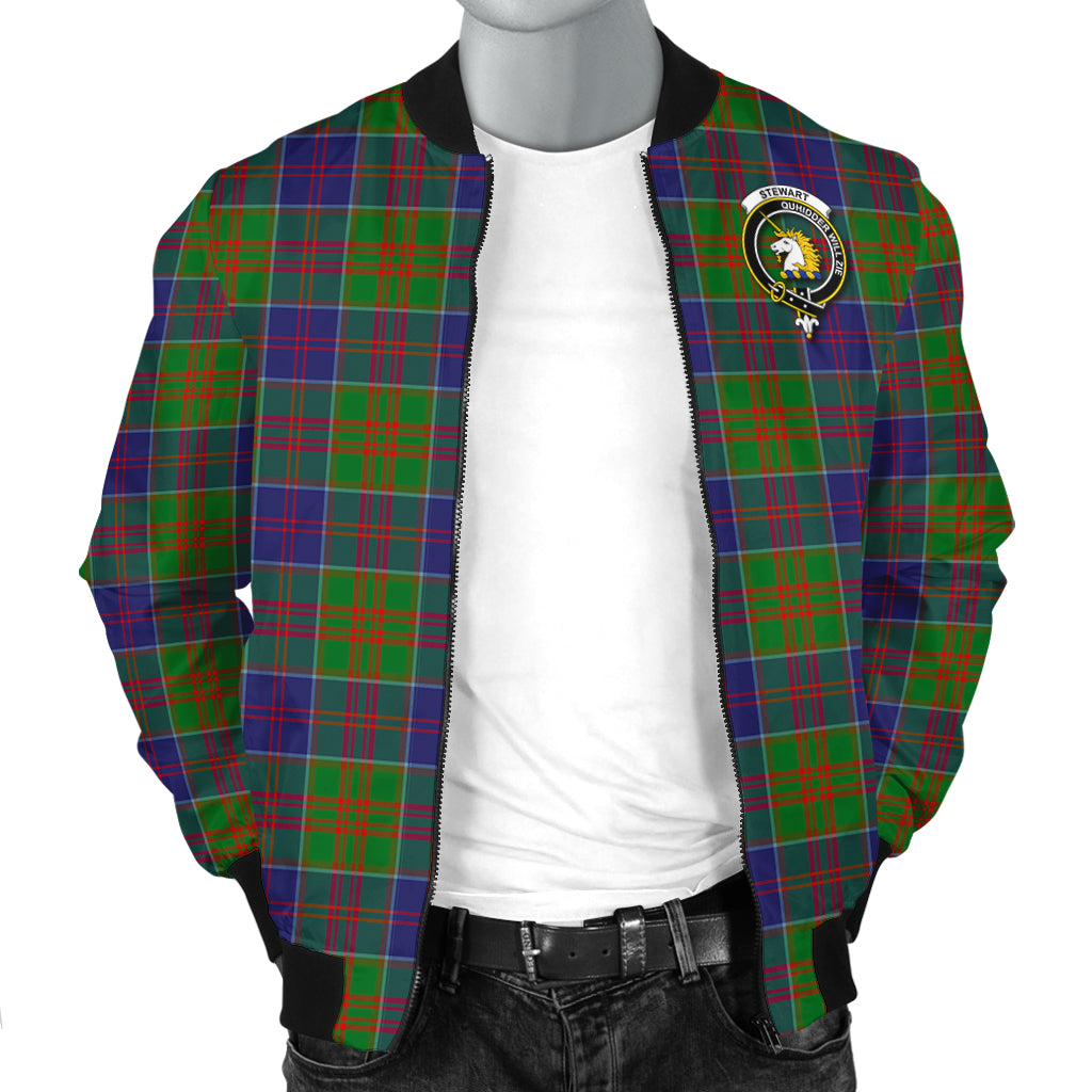 stewart-of-appin-hunting-modern-tartan-bomber-jacket-with-family-crest