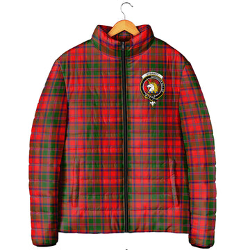 Stewart of Appin Modern Tartan Padded Jacket with Family Crest