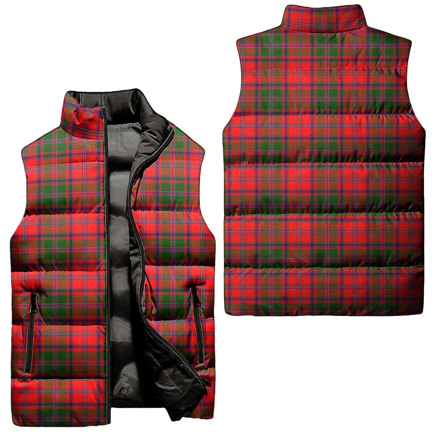 Stewart of Appin Modern Tartan Sleeveless Puffer Jacket Unisex - Tartanvibesclothing