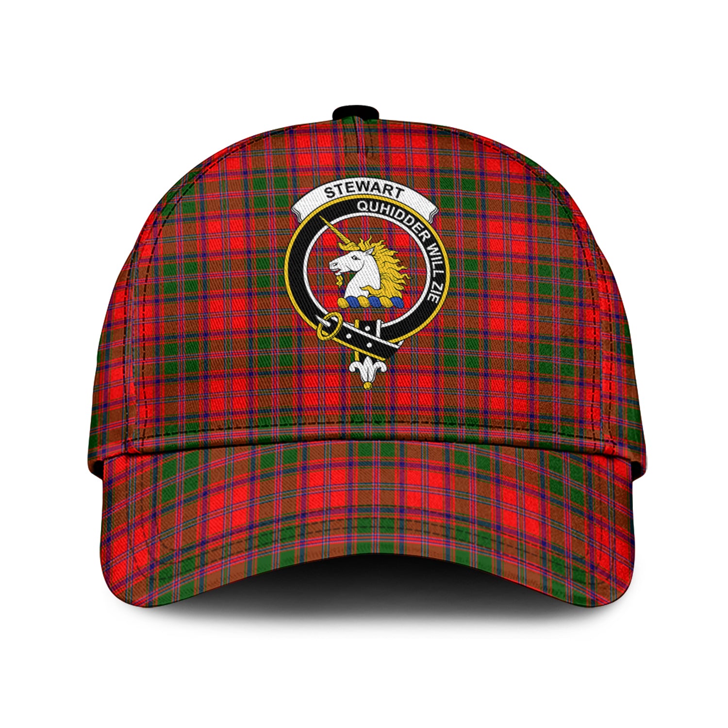 Stewart of Appin Modern Tartan Classic Cap with Family Crest Classic Cap Universal Fit - Tartan Vibes Clothing