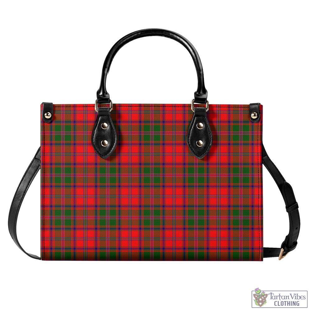 Tartan Vibes Clothing Stewart of Appin Modern Tartan Luxury Leather Handbags