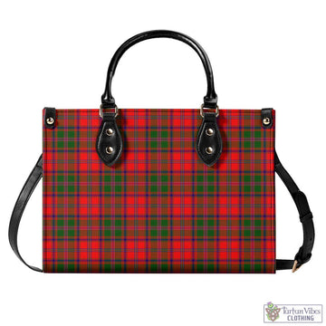 Stewart of Appin Modern Tartan Luxury Leather Handbags