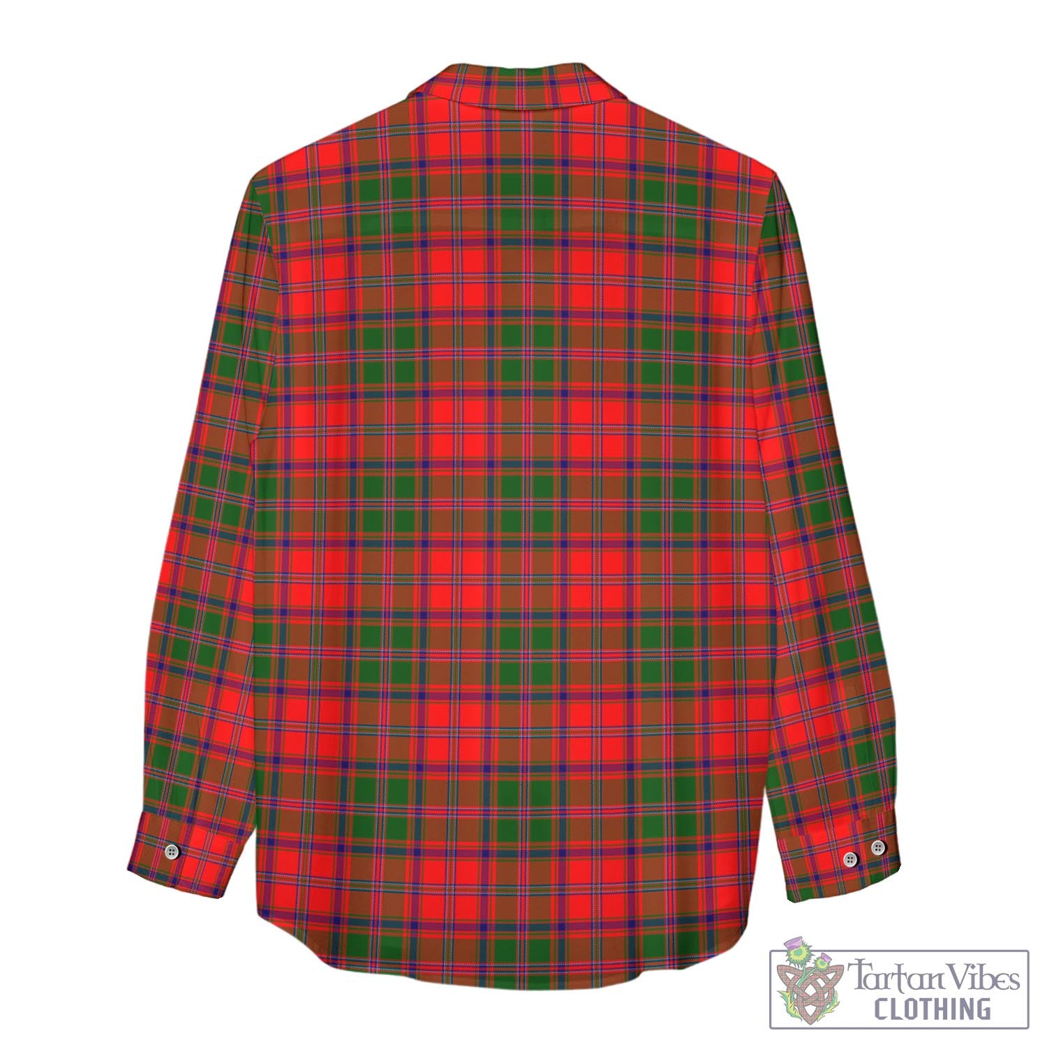 Tartan Vibes Clothing Stewart of Appin Modern Tartan Womens Casual Shirt with Family Crest