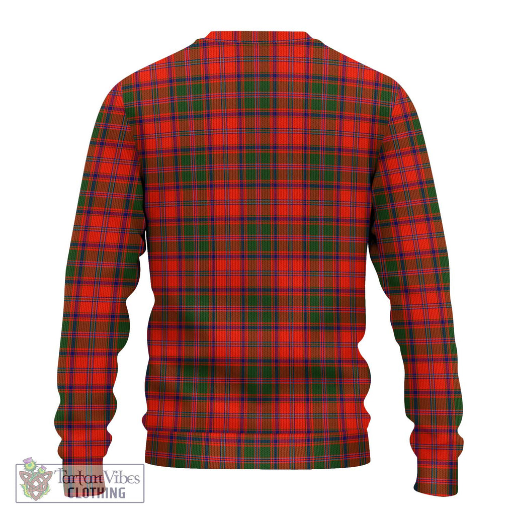 Stewart of Appin Modern Tartan Knitted Sweater with Family Crest DNA In Me Style - Tartanvibesclothing Shop