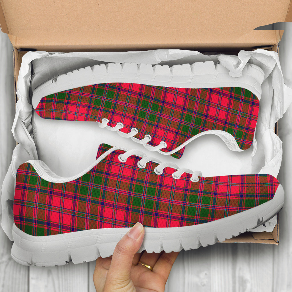 Stewart of Appin Modern Tartan Sneakers - Tartan Vibes Clothing