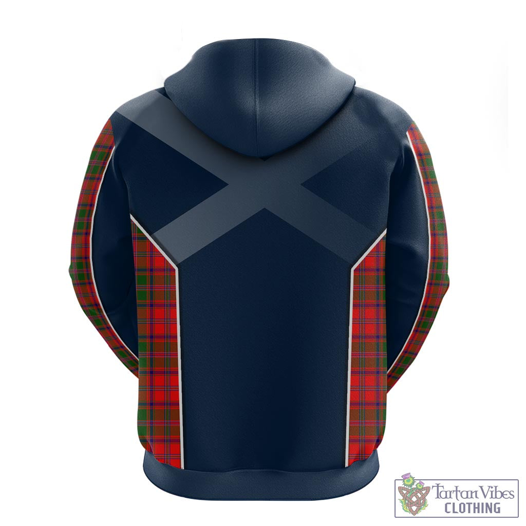 Tartan Vibes Clothing Stewart of Appin Modern Tartan Hoodie with Family Crest and Lion Rampant Vibes Sport Style