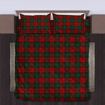 Stewart of Atholl Tartan Quilt Bed Set