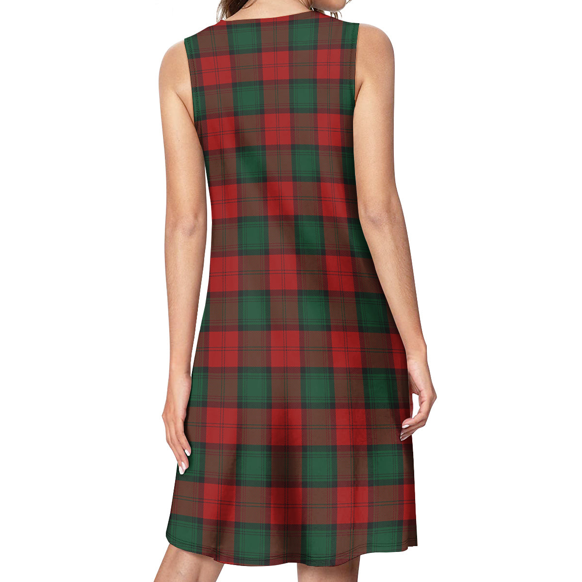 Stewart of Atholl Tartan Womens Casual Dresses - Tartanvibesclothing