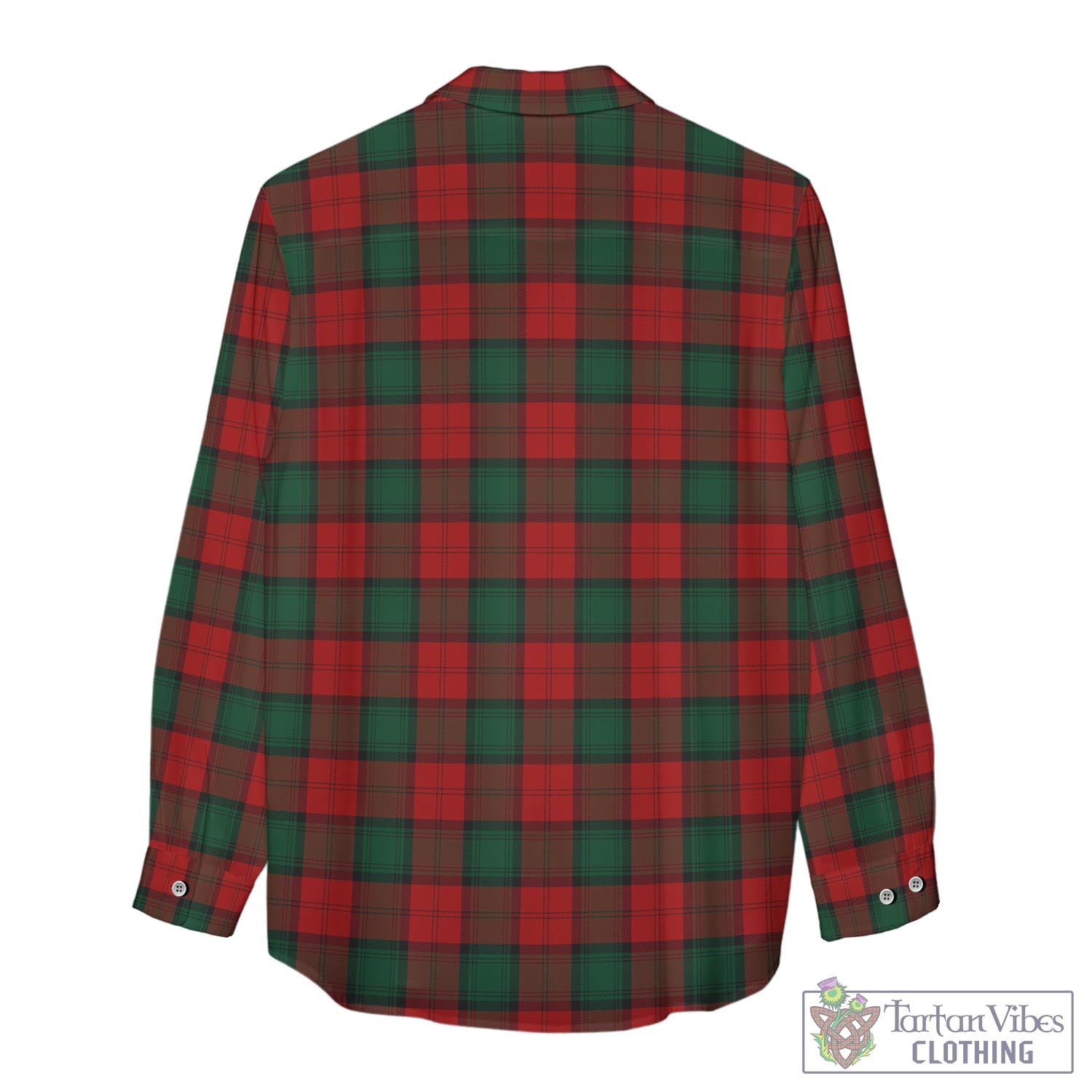 Tartan Vibes Clothing Stewart of Atholl Tartan Womens Casual Shirt with Family Crest