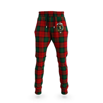 Stewart of Atholl Tartan Joggers Pants with Family Crest