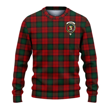 Stewart of Atholl Tartan Ugly Sweater with Family Crest