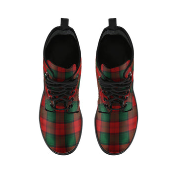 Stewart of Atholl Tartan Leather Boots