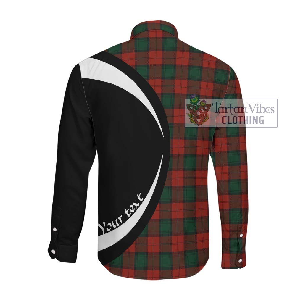 Stewart of Atholl Tartan Long Sleeve Button Up with Family Crest Circle Style Men's Shirt - Tartan Vibes Clothing