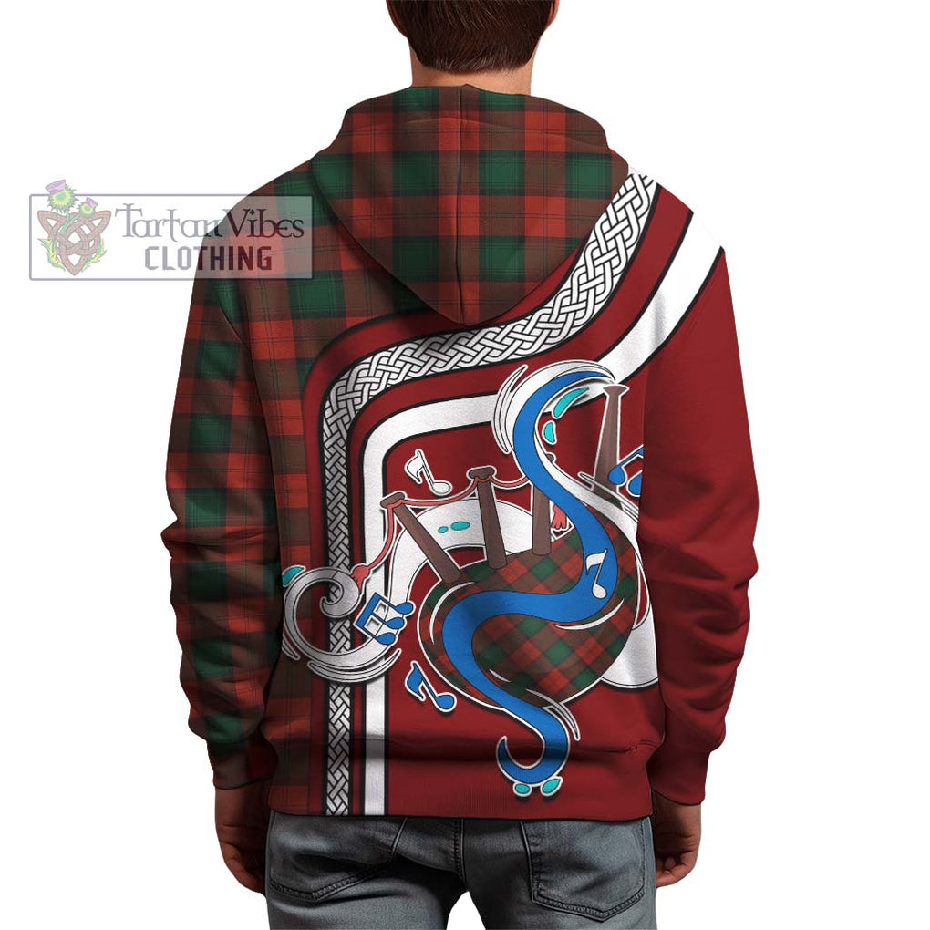 Stewart of Atholl Tartan Hoodie with Epic Bagpipe Style - Tartanvibesclothing Shop