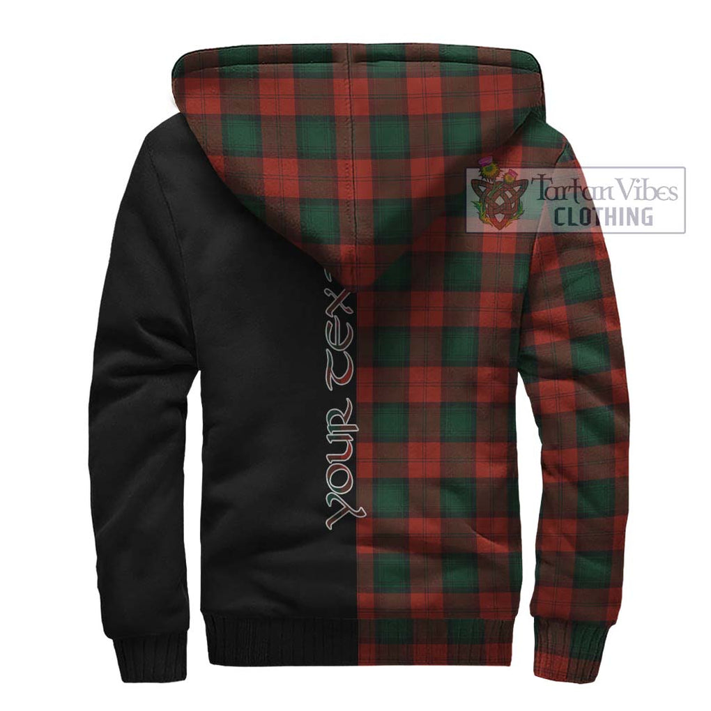 Stewart of Atholl Tartan Sherpa Hoodie with Family Crest and Half Of Me Style - Tartanvibesclothing Shop