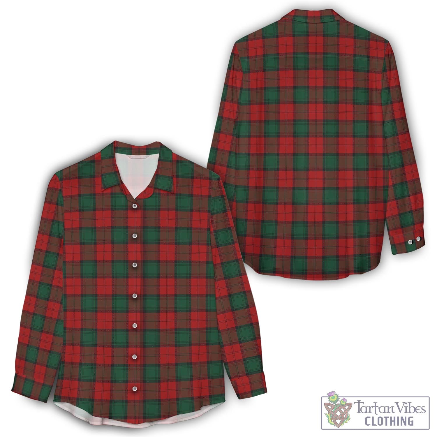 Stewart of Atholl Tartan Womens Casual Shirt